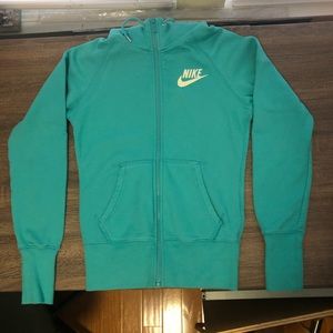 Nike Limitless Chest Hoodie - Tiffany Blue - Small